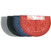 Plastic Half Circle Floor Mat