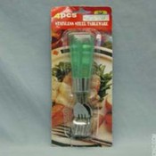Plastic Handle Fork Set