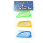 3Pc Pl Nail Brush