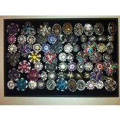 Fashion Rings With Display Trays