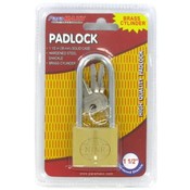 Padlock Brass Cyl (38Mm) 1 1/2 Inch