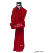 Hat &amp; Scarf Set Embroidery