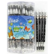 72 Pc 7 Inch Black Eyebrow Pencil