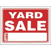 9 X 12 Yard Sale Sign