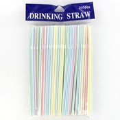 200 Pack Straws Flexible Ends