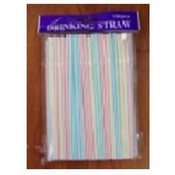 150 Pc Colorful Flexible Straws