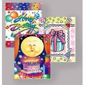Birthday Gift Bags. Assorted X-Lg