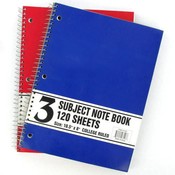 120 Sheet College Ruled Notebook
