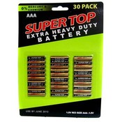 30 Pc Aaa Batteries Wholesale Bulk