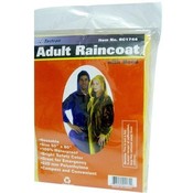 Adult Size Hooded Raincoat Colors Blue Yellow Green