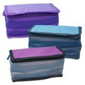 Pouch 3X6.25 In 2Tone Rectangle Nylon