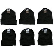 Black Plain Beanie