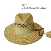 Rush Straw Hat W Band