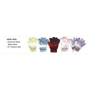 6 Childs Stripe Winter Knit Glove