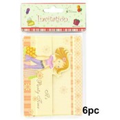 6Pc Party Invitation Envelope