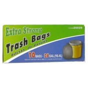 10 Ct 26 Gallon Large Trash Bags