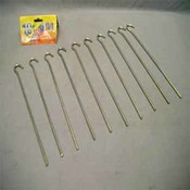 10 Pack Metal Tent Post