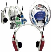 AM-FM Folding Headphones