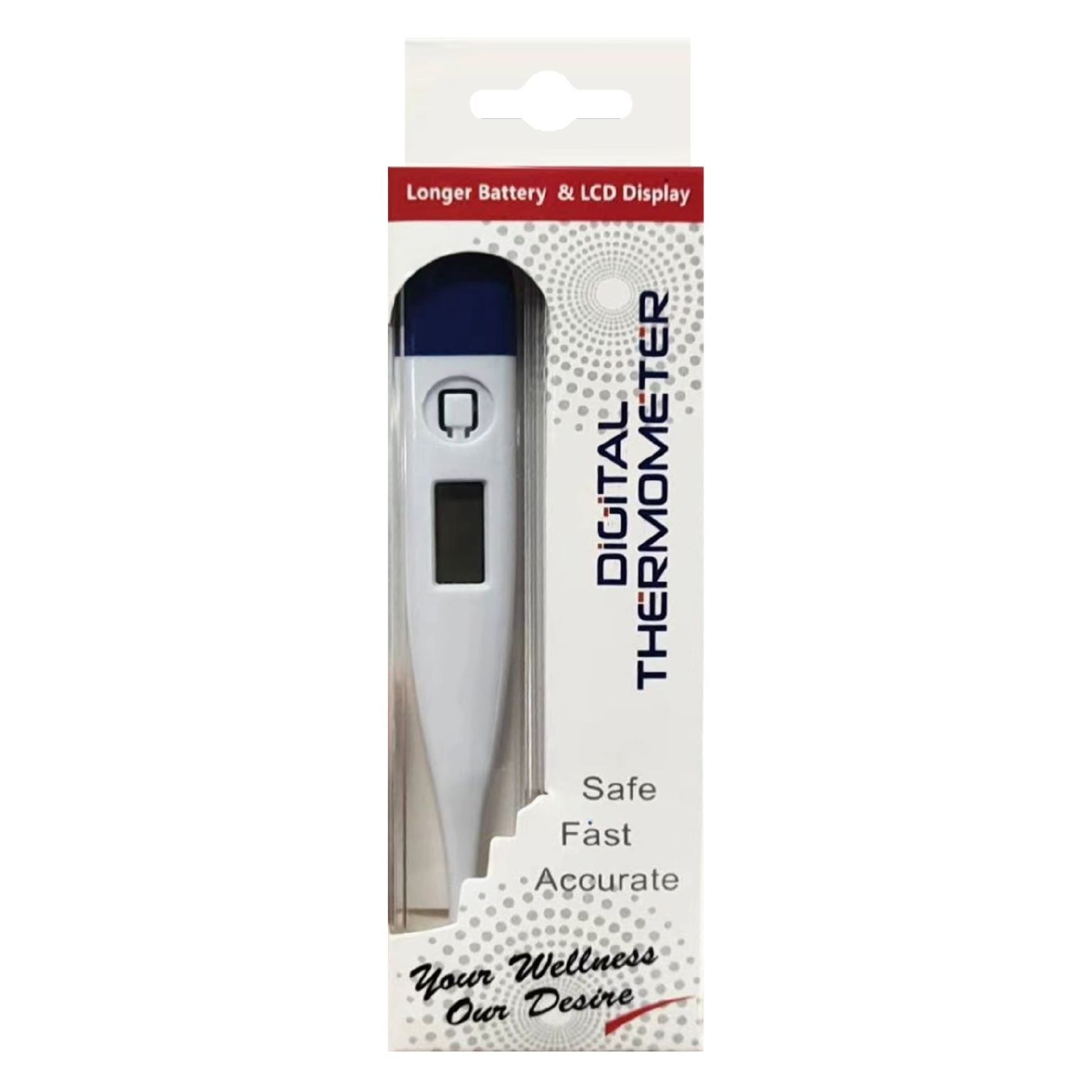 Wholesale Digital Thermometers White, 144 Count