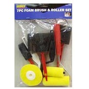 7 Piece Foam Brush &amp; Roller-Set
