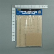 30Ps Assorted Sandpaper