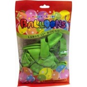 12 Balloon 144Ct Lime Green