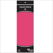 10 Sheet Solid Tissue (Fuchsia)