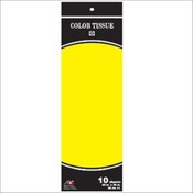 10 Sheet Solid Tissue (Lt Yellow)