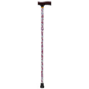 Lightweight Adjst Folding Cane with T Hndl