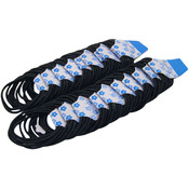 Thin Black Hair Ties Bands