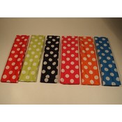 Polka Dot Color Nylon Stretch Headbands