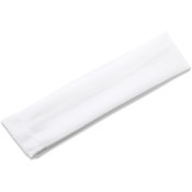 White Nylon Stretch Headbands