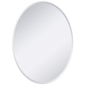 Frameless Oval Bathroom and Wall Mirror