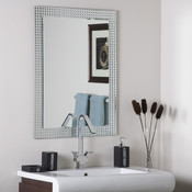 Frameless Disco Bathroom and Wall Mirror