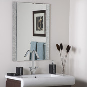 Frameless Molten Bathroom and Wall Mirror