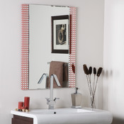 Frameless Squares Bathroom and Wall Mirror