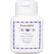 Premium Baby Powder, Corn Starch, 1.5 oz. Bottle