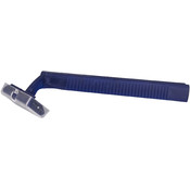Disposable Razor, Twin-Blade, Blue Handle