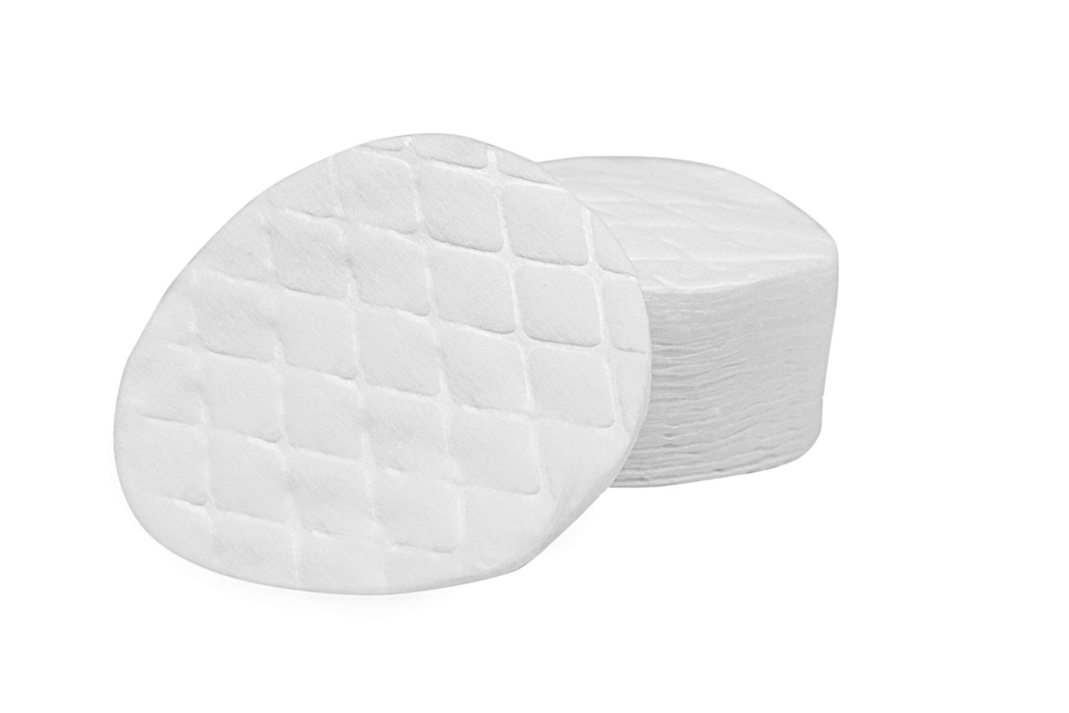 Wholesale Cotton Pads Quilted, 100 Cotton, White, 3"