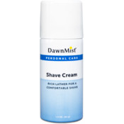 Shave Cream, 1.5 oz. Aerosol Can - CASE