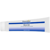 Clear Shave Gel, 3 oz. Clear Tube - CASE