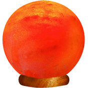 Hand Carved Himalayan Salt Lamp- Globe