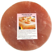 8" Round Himalayan Salt Kitchen Slab