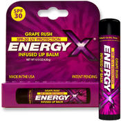 Energy-X Infused Grape Rush SPF 30 Lip Balm