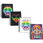 Love Peace Notebooks