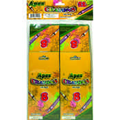 Apex Crayons 8ct- 4pk - boxed - 32 total crayons Wholesale Bulk