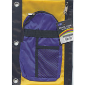 Pencil Pouch - double Zipper - Two Pocket - 1 pack