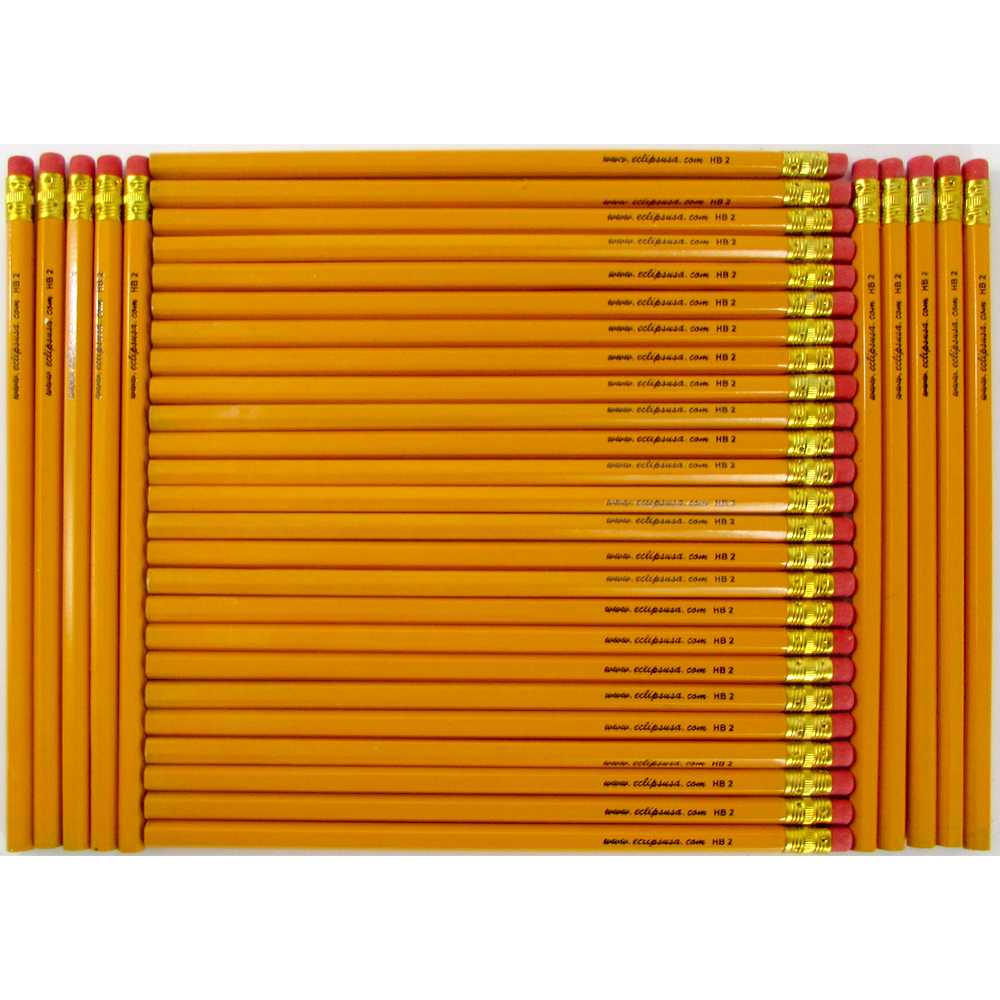 Wholesale Yellow, 2 HB Pencils, 1,000 per case (SKU 2339591) DollarDays