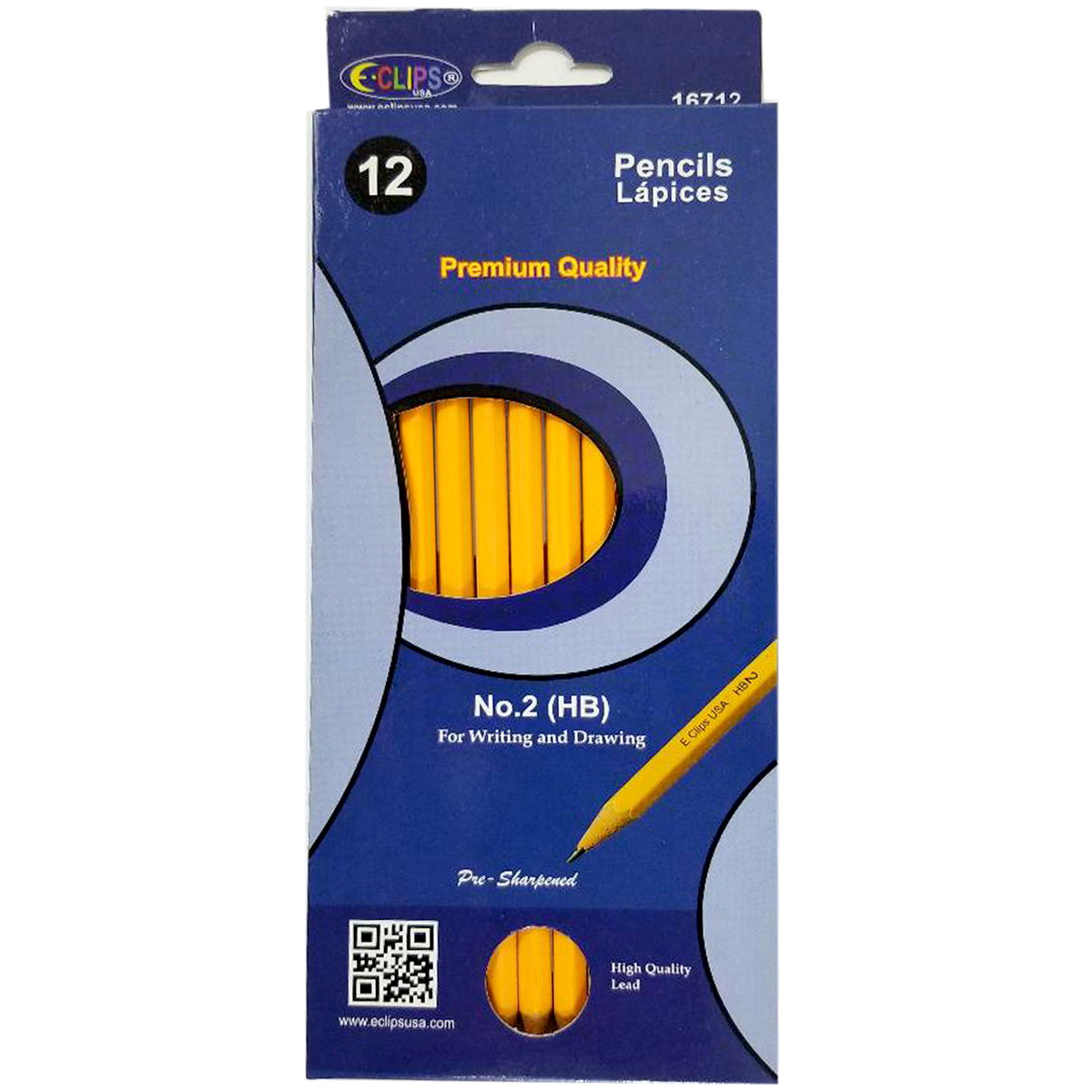 Wholesale Pre-Sharpened #2 HB Pencils - 12 Pack (SKU 2339558) DollarDays