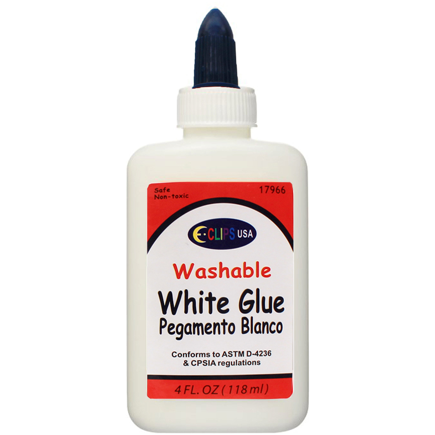 Wholesale White Glue 4 oz. Squeeze Bottle (SKU 2285675) DollarDays